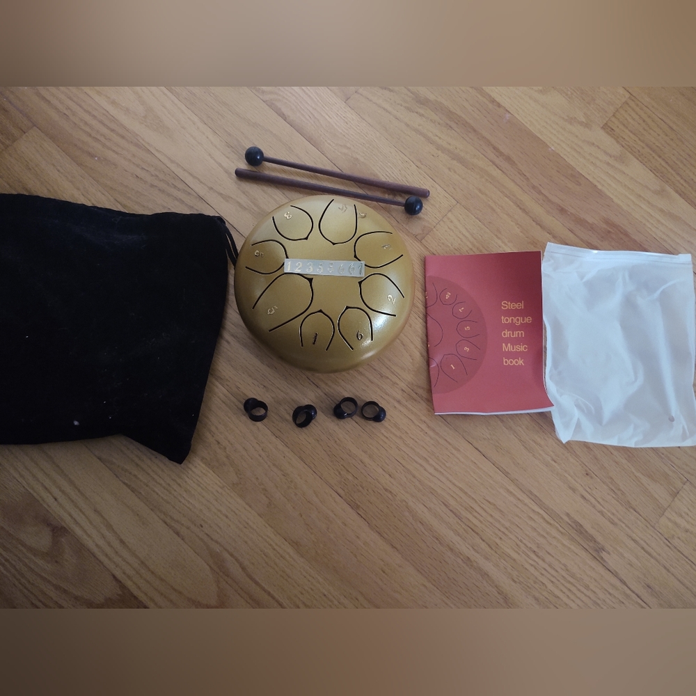 Steel Tongue Drum Set